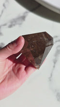 비디오를 갤러리 뷰어 Smoky Citrine Quartz Diamond Shaped - 217g #295에 로드 및 재생