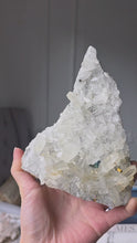 비디오를 갤러리 뷰어 Pyrite in Clear Quartz Cluster - 667g #109에 로드 및 재생