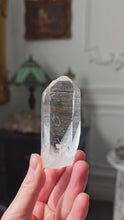 Load and play video in Gallery viewer, Lemurian Seed Clear Quartz - 80g #342