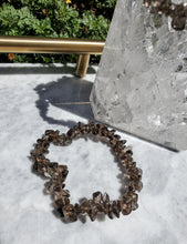 이미지를 갤러리 뷰어에 로드 , Smokey Quartz Chip Bracelet