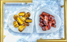 이미지를 갤러리 뷰어에 로드 , Red Tiger's Eye Tumbled Stones