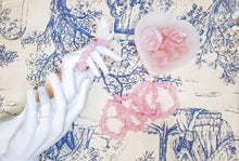 이미지를 갤러리 뷰어에 로드 , Rose Quartz Chips Bracelet