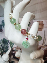 이미지를 갤러리 뷰어에 로드 , Green Strawberry Bracelet