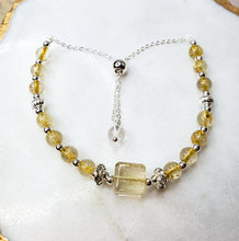 이미지를 갤러리 뷰어에 로드 , Golden Rutilated Bracelet