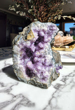 이미지를 갤러리 뷰어에 로드 , The Moon - Amethyst Flower Geode - 3.9kg