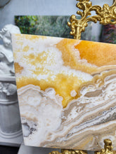 이미지를 갤러리 뷰어에 로드 , Orange Calcite Slab - 1.02kg