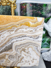 이미지를 갤러리 뷰어에 로드 , Orange Calcite Slab - 1.02kg