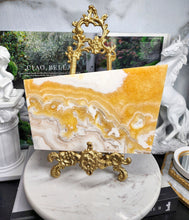 이미지를 갤러리 뷰어에 로드 , Orange Calcite Slab - 1.02kg