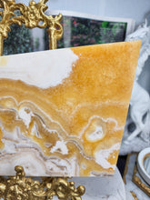 이미지를 갤러리 뷰어에 로드 , Orange Calcite Slab - 1.02kg