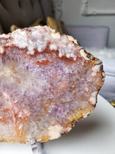 이미지를 갤러리 뷰어에 로드 , Amethyst Flower Agate Slice - 603g #C5