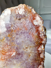 이미지를 갤러리 뷰어에 로드 , Amethyst Flower Agate Slice - 603g #C5