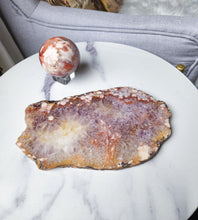 이미지를 갤러리 뷰어에 로드 , Amethyst Flower Agate Slice - 603g #C5