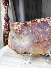 이미지를 갤러리 뷰어에 로드 , Amethyst Flower Agate Slice - 507g #C3