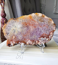 이미지를 갤러리 뷰어에 로드 , Amethyst Flower Agate Slice - 507g #C3