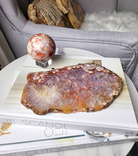 이미지를 갤러리 뷰어에 로드 , Amethyst Flower Agate Slice - 507g #C3