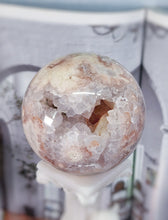 이미지를 갤러리 뷰어에 로드 , Pink Amethyst Flower Sphere - 256g #W4