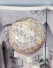 이미지를 갤러리 뷰어에 로드 , Pink Amethyst Flower Sphere - 256g #W4