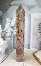 將圖片載入圖庫檢視器 Orange Moss Agate Tower #6