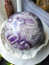 이미지를 갤러리 뷰어에 로드 , Extra Large Chevron Amethyst Sphere - 6.48 kg