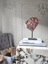 이미지를 갤러리 뷰어에 로드 , Dark Pink Amethyst on stand - 1.1kg #124