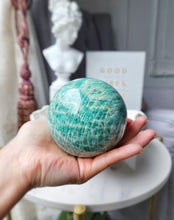 이미지를 갤러리 뷰어에 로드 , Amazonite Sphere - 689g #1