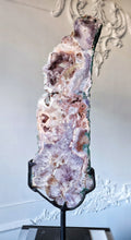 이미지를 갤러리 뷰어에 로드 , Pink Amethyst Slab on stand - 4.25kg #56