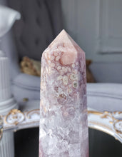 將圖片載入圖庫檢視器 Pink Amethyst Flower Tower - 456g #12