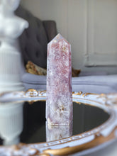 Load image into Gallery viewer, Pink Amethyst Flower Agate Tower - 227g #17