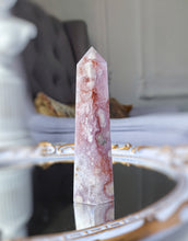 Load image into Gallery viewer, Pink Amethyst Flower Agate Tower - 227g #17