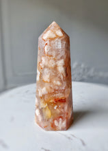 이미지를 갤러리 뷰어에 로드 , Flower Agate Tower - 243g #31