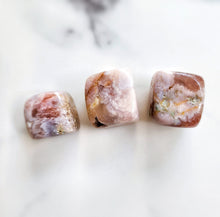 이미지를 갤러리 뷰어에 로드 , Flower Agate Mini Cube Set #4