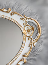 將圖片載入圖庫檢視器 Vintage White Mirror Tray - Round
