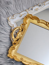 Load image into Gallery viewer, Vintage Gold Mirror Tray - Rectangle