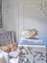 이미지를 갤러리 뷰어에 로드 , Himalayan Quartz x Green Phantom Cluster on Gold Stand - 3.91kg #6