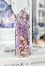 이미지를 갤러리 뷰어에 로드 , Amethyst Flower Agate Tower - 352g #95