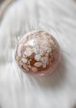 이미지를 갤러리 뷰어에 로드 , Flower Agate Sphere - 615g #98