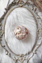 이미지를 갤러리 뷰어에 로드 , Flower Agate Sphere - 615g #98