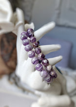 이미지를 갤러리 뷰어에 로드 , Chevron Amethyst Bracelet