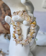 이미지를 갤러리 뷰어에 로드 , Rutilated Chips Bracelet