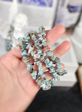 이미지를 갤러리 뷰어에 로드 , Larimar Chips Bracelet