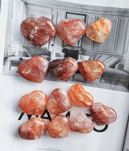 이미지를 갤러리 뷰어에 로드 , Red Hematoid / Fire Quartz Heart