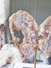 画像をギャラリービューアに読み込む, Pink Amethyst Flower Agate Butterfly Wings #123