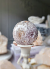 이미지를 갤러리 뷰어에 로드 , Pink Amethyst Flower Agate Sphere - 390g #147