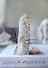 이미지를 갤러리 뷰어에 로드 , Green Chlorite Quartz Flower Agate Tower - 442g #3