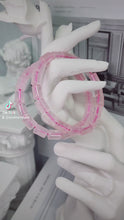 비디오를 갤러리 뷰어 Icy Rose Quartz Bracelet에 로드 및 재생