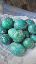 Load and play video in Gallery viewer, Amazonite Palm Stones