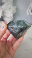 비디오를 갤러리 뷰어 Moss Agate Diamond - 190g #55에 로드 및 재생
