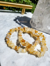 이미지를 갤러리 뷰어에 로드 , Citrine Chip Bracelet