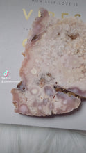 비디오를 갤러리 뷰어 Pink Amethyst Slab - small #105에 로드 및 재생