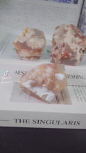 비디오를 갤러리 뷰어 Flower Agate Freeform Set - 502g #4에 로드 및 재생